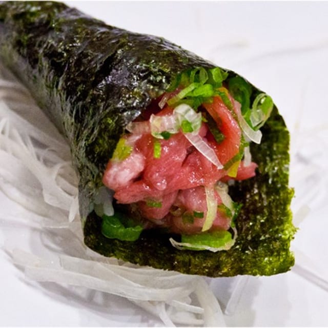 Toro Negi Temaki.