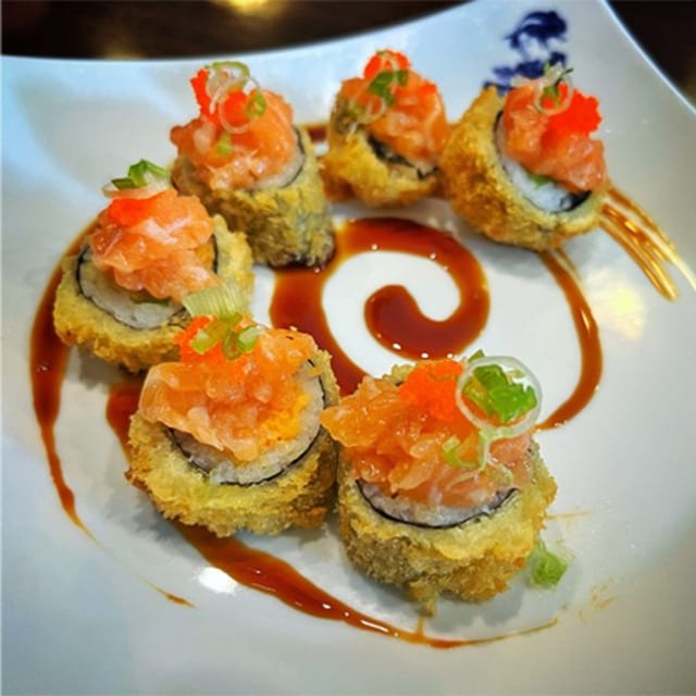 Salmon Fury Roll.